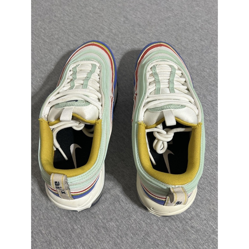Nike Air Max 97 Shoes Womens Size 8 Multi Color Rainbow DH5724-100 Running - Picture 7 of 11